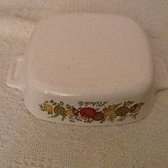 Vintage Corningware Spice of Life Lechalote 1 Liter Casserole Baking Dish No Lid N2