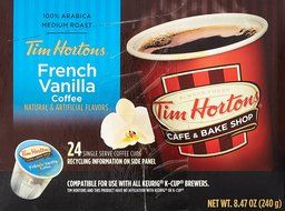 Tim Hortons French Vanilla, 48 Count N3