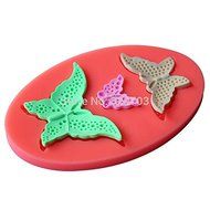 1pcs, Beautiful Butterfly Shape Silicone Mold, for Fondant Cake Mold, Bakware Tools, Soap ,Sugar Tool