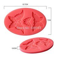 1pcs, Beautiful Butterfly Shape Silicone Mold, for Fondant Cake Mold, Bakware Tools, Soap ,Sugar Tool N3