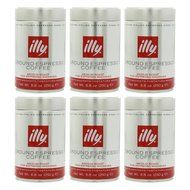 Illy Ground Ground Espresso Medium Roast, 8.8oz (Pack of 2) N8