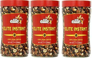 Elite Coffee Instant Tin, 7-Ounce Tins (Pack of 2) N4