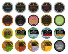 Crazy Cups Tea single Serve Cups for Keurig K cups Brewer Variety Pack Sampler, 20 count