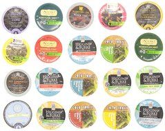 Crazy Cups Tea single Serve Cups for Keurig K cups Brewer Variety Pack Sampler, 20 count N2