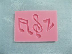 Anyana Chocolate Fondant Silicone Mold Musical Note Sugarcraft Cake Decorating Tools N2