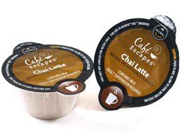 Caf&eacute; Escapes Vue Cups for Keurig Vue Brewers (Chai Latte, 16 Count) N5
