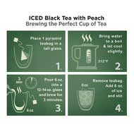 Pure Leaf Hot Tea Bags, Green Tea with Mint, 16 Count (Pack of 6) N17