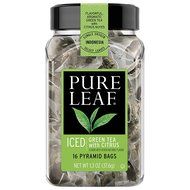 Pure Leaf Hot Tea Bags, Green Tea with Mint, 16 Count (Pack of 6) N30