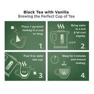 Pure Leaf Hot Tea Bags, Green Tea with Mint, 16 Count (Pack of 6) N64