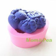 Mom&amp;pea 0618 Zodiac Sheep Shaped Silicone Mould for Fondant Cake Sugar Paste Cake Decoration 3d Cake Toppers Mold... N2