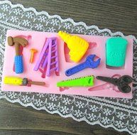 3D Mini Peony Fondant Mold Silicone Cake Chocolate Moulds,Tool Theme