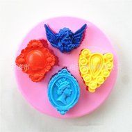 Anyana Silicone Mold Angel Queen Chocolate Cupcake Biscuit Cake Decorating Cooking Tool