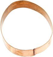 Old River Road Bunny Shape Cookie Cutter, Copper N2