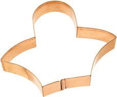 Old River Road Bunny Shape Cookie Cutter, Copper N3