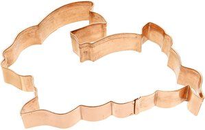 Old River Road Bunny Shape Cookie Cutter, Copper N4