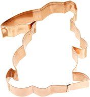 Old River Road Bunny Shape Cookie Cutter, Copper N5