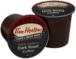 Tim Hortons Dark Roast, 48 Count (8.89 Oz each)