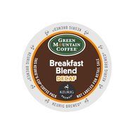 Green Mountain Coffee, K-Cup, Breakfast Blend Decaf for Keurig Brewers, 80 Count K-Cups