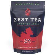 Pomegranate Mojito Green Energy Tea - Healthy Coffee Substitute - 140 mg caffeine per cup (20 Sachets) (50 g) N6