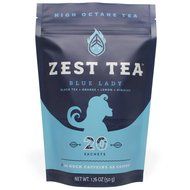 Pomegranate Mojito Green Energy Tea - Healthy Coffee Substitute - 140 mg caffeine per cup (20 Sachets) (50 g) N7