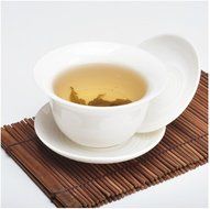 Moyishi Chinese Gaiwan Traditional White Tea Cup Comprised of Cup, Saucer and Lid - Made of Fine Bone China N3