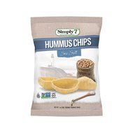 Simply7 Hummus Chips, Sea Salt, 1 Ounce (Pack of 24)