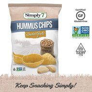 Simply7 Hummus Chips, Sea Salt, 1 Ounce (Pack of 24) N17