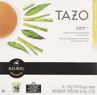 Starbucks Tazo Tea * Zen * Green Tea, 3 Boxes of 16 K-Cups for Keurig Brewers, (48 Total count) N3
