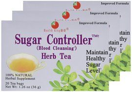 Health King Medicinal Tea, Sugar Controller, 3/20 Bag N2