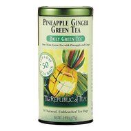 The Republic of Tea, Ginger Peach Green Tea, 50-Count N3