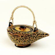Cultural Concepts Heritage Chirag Kettle Full Green