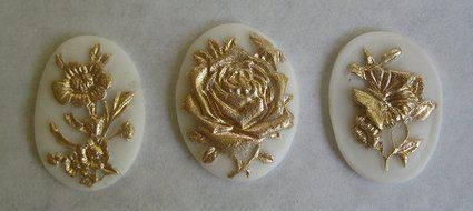 Baroque Flower Trio Silicone Mold N3