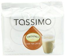 Twinings Chai Tea Latte, T-Discs for Tassimo Coffeemakers, 8 Count Packages, (pack of 5) (Package May Vary) N23
