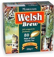 Welsh Brew Tea, Tea Bags, 80-Count Package