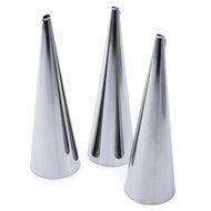 Lautechco 3pcs/lot Stainless Steel Spiral Tube Anode Baked Croissants DIY Essential Horn Baking Mold Pastry Tools... N3