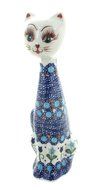 Polish Pottery Savannah Small Cat