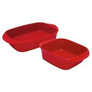 Chantal Square &amp; Rectangular Baker Set