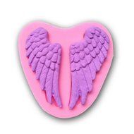 Bhbuy Angel Wing Soft Silicone Fondant Decorating Fondant Cake Decoration Mold Mould
