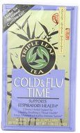 Triple Leaf Tea, Cold &amp; Flu Time, 20 Tea Bags (Pack of 6)