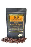 Kona Bean Co. 100% Kona Coffee Estate Grown - Medium Roast - Ground 8oz N3