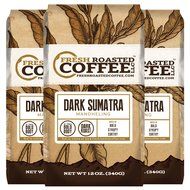 Dark Sumatra, Whole Bean, Fresh Roasted Coffee LLC (2 lb.) N3