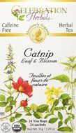 Celebration Herbals Organic Catnip Leaf and Blossom Tea Caffeine Free -- 24 Herbal Tea Bags