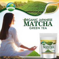 Premium Organic Japanese Matcha Green Tea Powder by Pure Mountain Tea, Antioxidant, Metabolizer, Healthy Diet... N3