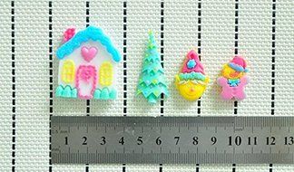 Martha Art Craft - Sugarcraft Decorating Kit High Quality Christmas Fondant Molds Silicone Silicone Cake Mold... N3