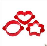 3PCS Silicone Cake Mold Dessert Baking Tool DIY Biscuit Egg tarts Mold Omelette tool N4