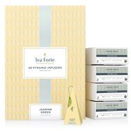 Tea Forte BULK PACK Jasmine Green Tea, 48 Handcrafted Pyramid Tea Infusers