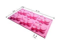Baby Bear Chocolate Ice Lattice Mold Silicone Cake Moulds Household Diy Cake Baking Tools