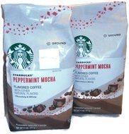 Starbucks Peppermint Mocha Flavored Ground Coffee 11 oz... 2 Bags