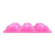 GlobalHouse Kitchen Durable Silicone Cookie Jelly Candy Chocolate Ice Cube Cake Mold Tray, Funny DIY Dessert Baking... N9