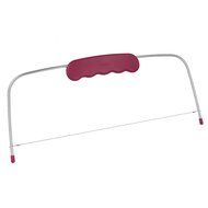 Metaltex 257704 Wire Cake Leveller and Slicer, Silver/Violet